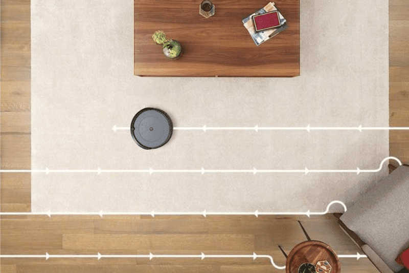 Der iRobot Roomba i3+ bzw. i4+ navigiert strukturiert durch die Wohnung